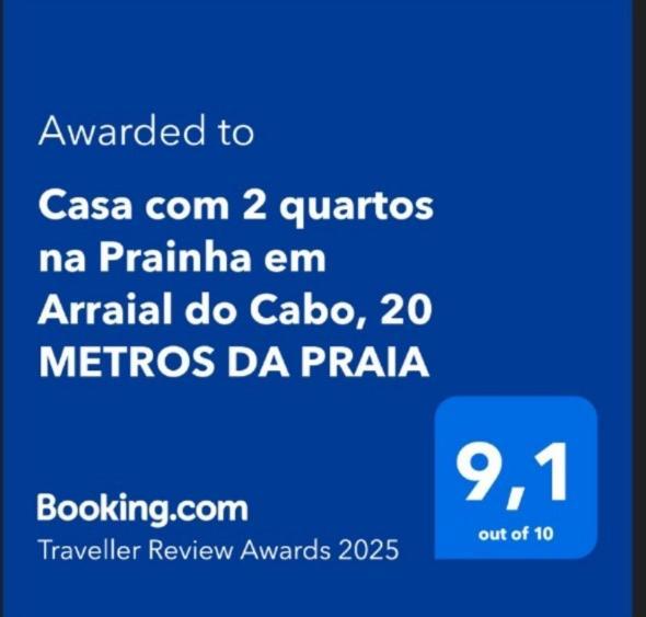 Casa Com 2 Quartos Na Prainha Em Arraial Do Cabo, 20 Metros Da Praia Exteriér fotografie